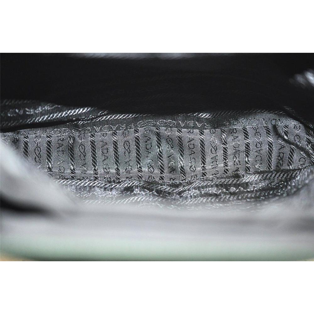 Auth Prada Nylon Tessuto Plastic Hand #74256P13B - Picture 9 of 15